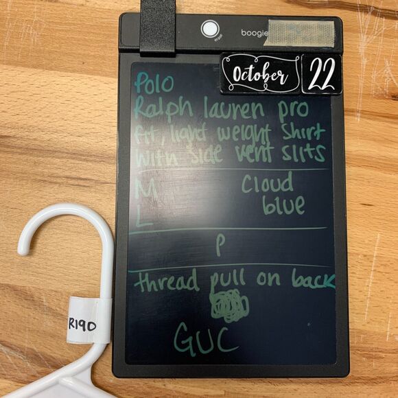 Polo Ralph Lauren Pro Fit Shirt Mens L Large Light Blue Moisture Wicking Active - Picture 9 of 10